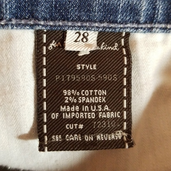 7 for all mankind straight leg jeans - Picture 8 of 8